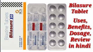 Bilasure 20mg Tablet  Bilastine 20mg Tablet  Bilasure Tablet  Bilastine 20mg Tablet Uses Benefits [upl. by Eizle]