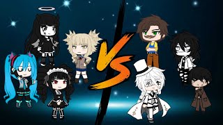 fandom singing battle 8 HN BATIM CP MHA LN VLD BSD DR Gacha club [upl. by Acenom]