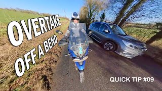 Quick Tip  09 Overtake Off A Right hand Bend  Insta360 [upl. by Anetsirhc406]