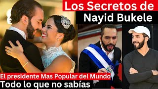 ¿Quién es Nayib Bukele ¿cuáles son sus secretos todo lo que no sabías  Amor y Política [upl. by Aisenat]