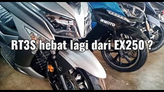 PERBANDINGAN MODENAS ELEGAN EX250 amp WMOTO RT3S TERNYATA RT3 ADA KELEBIHAN LAGI [upl. by Daggett738]