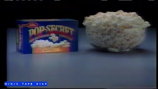 Pop Secret Popcorn Commercial  1985 [upl. by Ahsehyt]