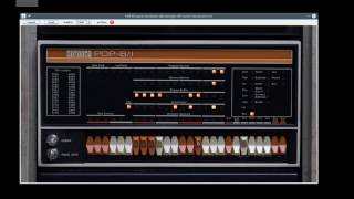 How to Program a Vintage PDP8 via the Front Panel [upl. by Ingrid212]