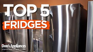 Top 5 Best Refrigerators  Top Rated Refrigerators [upl. by Notnats317]