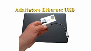 Adattatore ethernet USB [upl. by Barbour]