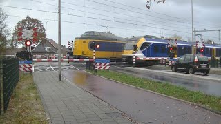 Spoorwegovergang Hoogeveen  Dutch railroad crossing [upl. by Nugent]