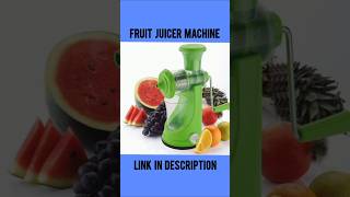 Fruit juicer hand machine kitchen machine juice shortsfeed shorts viralshorts short gadgets [upl. by Otirecul49]