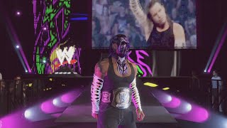 WWE2K22 JEFF HARDY 09 ENTRANCE WTUTORIAL NO MODS [upl. by Asilanom]