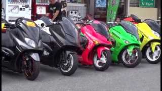 tmax TMAX Olny Club ツーリング 2012722 [upl. by Corson]