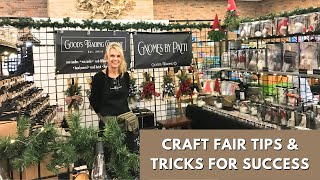 Craft Fair Tips and TricksCraft Fair Setup Ideas and Packaging Ideas [upl. by Olnee]