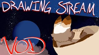 Halo Reach Planet  Drawing Stream [upl. by Attenahs]