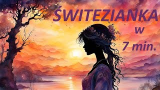 Świtezianka Adam Mickiewicz cały audiobook w 7 minut [upl. by Ymmas]