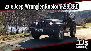 TestReview 2018 Jeep Wrangler JK Rubicon 28 CRD Deutsch JJsGarage [upl. by Najed]