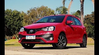 Toyota Etios 2018  Minitest  Matías Antico  TN Autos [upl. by Ashford883]