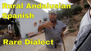 Speaking Spanish with Spanish Farmer in Andalucía Spain  RARE SPANISH DIALECT [upl. by Alica734]