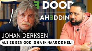 JOHAN DERKSEN OVER DE DOOD GOD EN HET HIERNAMAALS GESPREK MET SALAHEDDINE [upl. by Neersan]