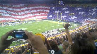 Lambeau Field Flyover Sept 8 2011 [upl. by Patric]