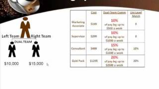 Organo Gold Healthy Coffee Compensation Plan [upl. by Htelimay]