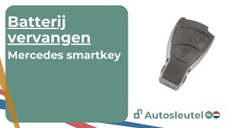 Mercedes Smart key  Batterij vervangen [upl. by Aronle725]