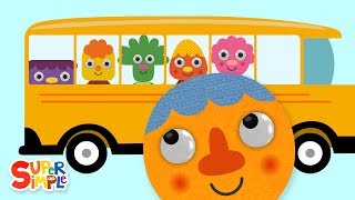 The Wheels On The Bus featuring Noodle amp Pals  Super Simple Songs [upl. by Shane130]