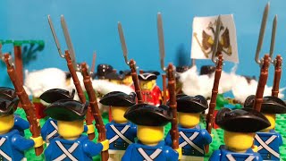 Lego Battle of Poltava Great Northern War 1709 Lego Stop Motion Animation SABATON  POLTAVA [upl. by Ycul]