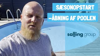 Sæsonopstart  åbning af poolen [upl. by Odlabu291]