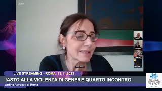 CORSO DI FORMAZIONE PREVENZIONE E CONTRASTO ALLA VIOLENZA DI GENERE  13112023 [upl. by Oakman329]