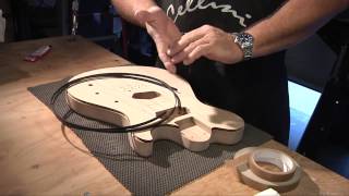 Erics Guitar GarageEp16 Custom Guitar Binding Installation [upl. by Gruber]