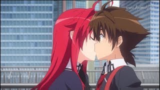 Rias besa a Issei  High School DxD Hero Capitulo 2 HD [upl. by Macy]