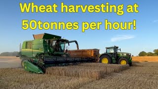 Harvest 2024 Episode 10  110824 Fast Harvesting Wheat 50THr [upl. by Merline835]