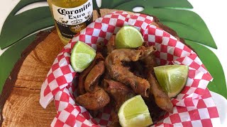 CHUNCHULLO EN LA Airfryer  SNACK PARA VER LA COPA AMÉRICA ⚽️ [upl. by Uhp]