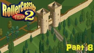 Roller Coaster Tycoon 2 Walkthrough Part 8 Crazy Castle [upl. by Pytlik]