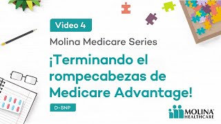 Molina Medicare Advantage DSNP Cómo comenzar a utilizar el plan [upl. by Anivol44]