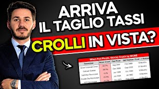 Arriva il TAGLIO TASSI LA FED farà davvero crollare i mercati finanziari [upl. by Eelir644]