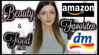 BEAUTY amp FOOD FAVORITEN Oktober  November 2016 von AMAZON amp DM [upl. by Yzdnil137]