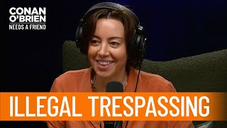 Aubrey Plaza Is A Criminal Mastermind  Conan OBrien Needs A Friend [upl. by Moulton400]