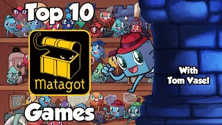 Top 10 Matagot Games  with Tom Vasel [upl. by Aduh498]