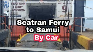 THAILAND Koh Samui TripDonSak to Samui By Seatran Ferry  new update [upl. by Whitaker525]