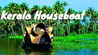 Kerala Houseboat Beautiful Backwaters  Alappuzha Alleppey Kerala India [upl. by Repotsirhc]