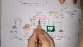 HPLC Instrumentation  Quick Explanation [upl. by Eyks]