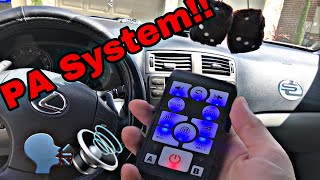 How to Install a PA System in Your Vehicle  200613 Lexus IS 250 [upl. by Orual]