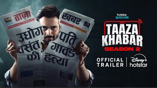 Taaza Khabar  Season 2  Official Trailer  Hotstar Specials  Sept 27  BB Ki Vines Productions [upl. by Zoara]