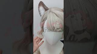 Styling Linettes wig😺 cosplay wig wigmaker genshinimpact linette twice kpop nayeon abcd [upl. by Sualohcin]