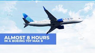 7 Hours 44 Minutes United Airlines’ New 2nd Longest Boeing 737 MAX 8 Route [upl. by Berglund588]