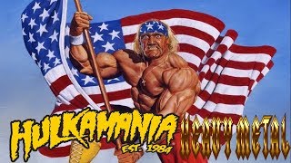 WWE Hulk Hogan Theme  I am a Real American Metal Cover Hard Rock Instrumental [upl. by Latsirk]