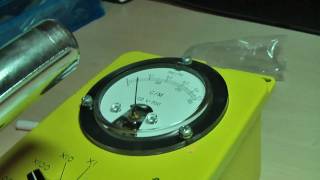 CD V700 and Ecotest MKS05 Terra Geiger counters HD [upl. by Odrarej701]