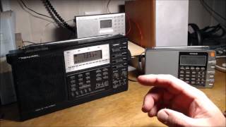 Shortwave Shootout Realistic DX440 vs Tecsun Pl880 [upl. by Sutit817]