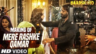 Making Of quotMere Rashke Qamarquot Song  Baadshaho  Ajay Devgn Ileana Nusrat amp Rahat Fateh Ali Khan [upl. by Gamin]