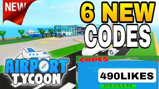 All Secret Airport Tycoon CODES 2024 Roblox Codes for Airport Tycoon [upl. by Nnazil]