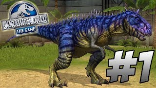 EL PARQUE ESTÁ ABIERTO  Jurassic World The Game 1 [upl. by Dari]